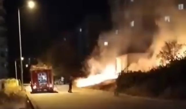 Elazığ’da otluk alanda çıkan yangın söndürüldü