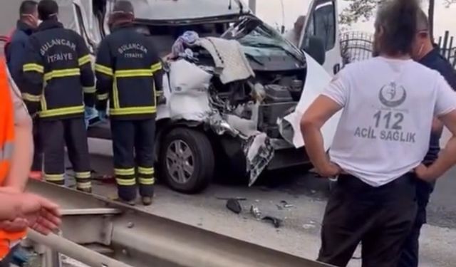 Giresun’da trafik kazası : 1 ölü,1 yaralı