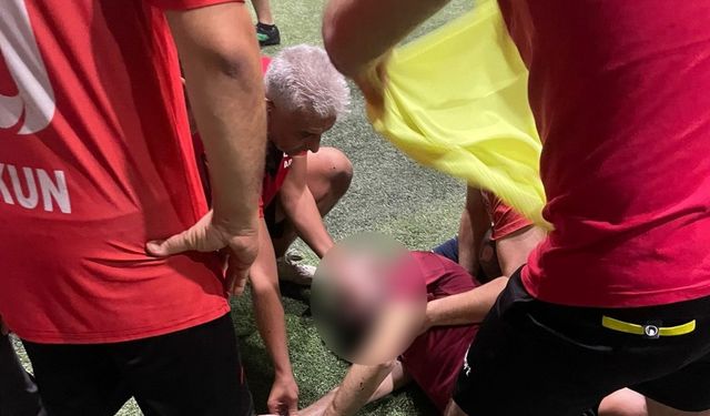 Halı saha maçı ölümle bitti