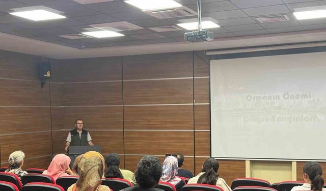 Kars’ta orman yangınları farkındalık eğitimi verildi