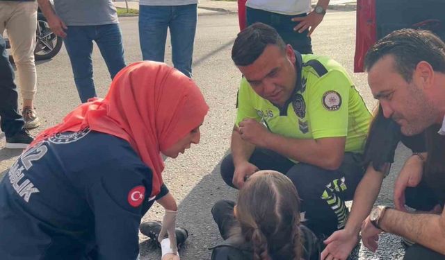 Kazazede yaralı çocuğun "Acımayacak değil mi? Korkuyorum ben" demesi ekipleri duygulandırdı