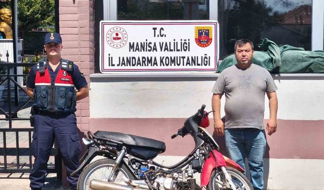 Manisalı vatandaş, motosikletine 5 buçuk yıl sonra kavuştu