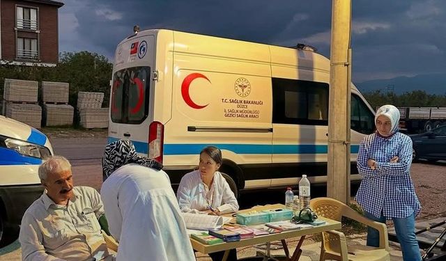 Mevsimlik tarım işçileri sağlık kontrolünden geçti