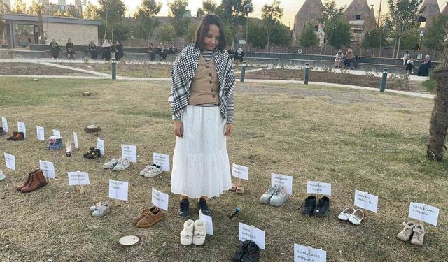 Osmaniye’de, Gazze’de ölen çocukların sessiz çığlıklarına ses olundu