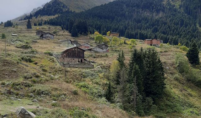 Rize’ye yılın ilk karı düştü, Kaçkar Dağları beyaza büründü