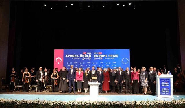 Avrupa Ödülü sanatla kutlandı