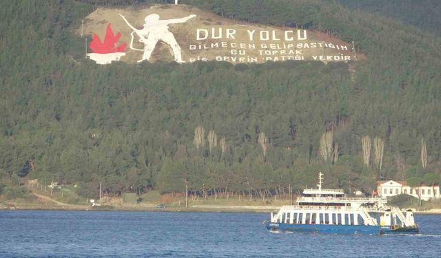 Bozcaada ve Gökçeada’ya bazı feribot seferleri iptal edildi