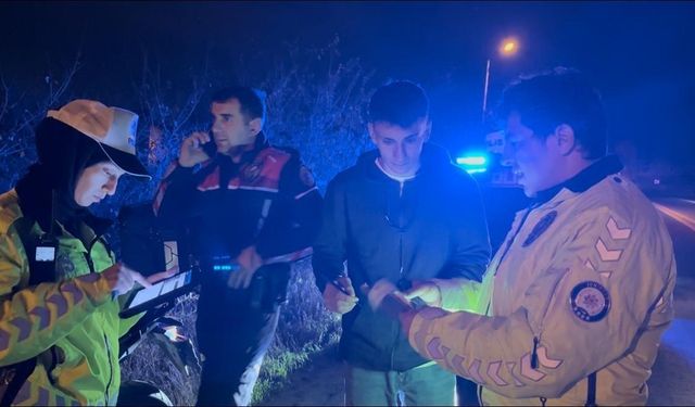 "Brezilya’ya gidiyorum" demişti, üzerine sürüp kaçtığı polise yakalandı