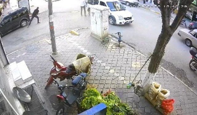 Cadde ortasında silahlı çatışma