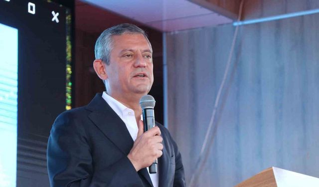 CHP Genel Başkanı Özel: "Karar olmadan kimseye ‘hırsız’ dedirtmem"