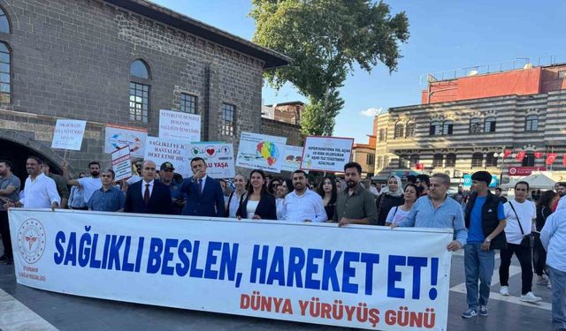 Diyarbakır’da Dünya Yürüyüş Günü etkinliği