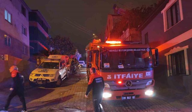 Düğün hazırlığı yapılan evin tavanı çöktü