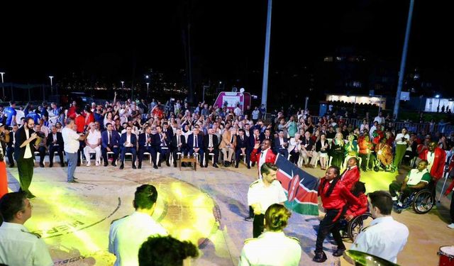 Dünya Bedensel Engelliler Plaj Oyunları’nın açılış töreni yapıldı