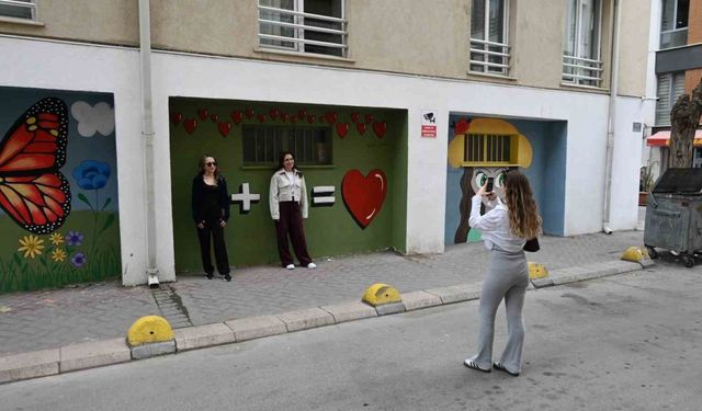 Duvar yazılarından bıkan yönetici çareyi sanatta buldu
