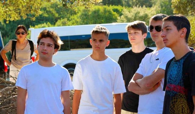 Erasmus öğrencileri Pedasa Antik Kenti’ni keşfetti