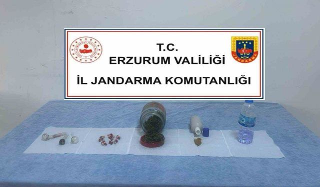 Jandarma’dan uyuşturucu operasyonu