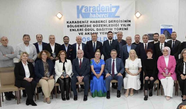 Karadeniz’de Yılın En’leri ödüllerini aldı