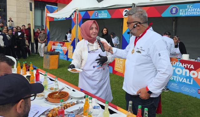 Kütahya’da Gastronomi Festivali renkli görüntülerle sona erdi