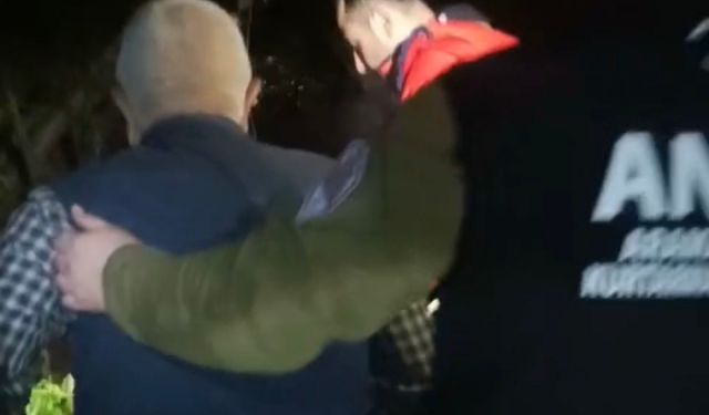 Mantar toplamaya çıktıktan sonra kaybolan yaşlı adam 8 saat sonra bulundu