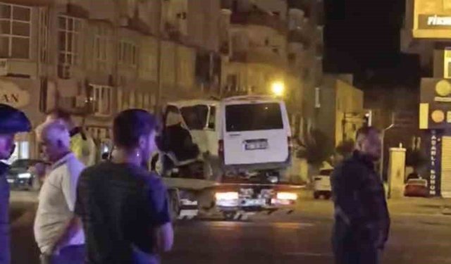 Mardin’de zincirleme trafik kazası: 1 yaralı