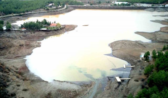 Muğla’daki son yağışlar Ula Göleti’ne can suyu oldu