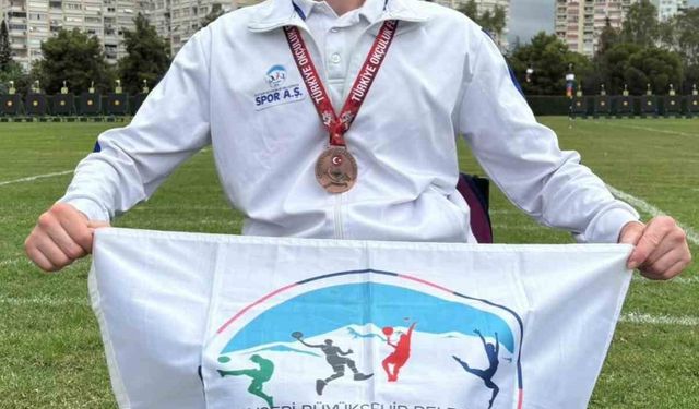 Şehit Kemikkıran’dan bronz madalya