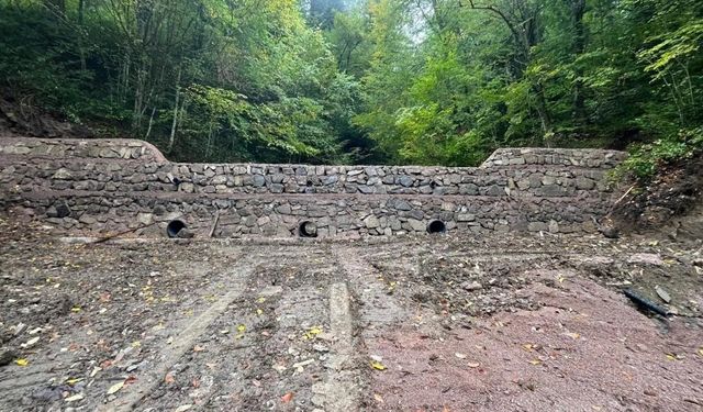 Sinop’ta sel ve erozyon riski azaltıldı