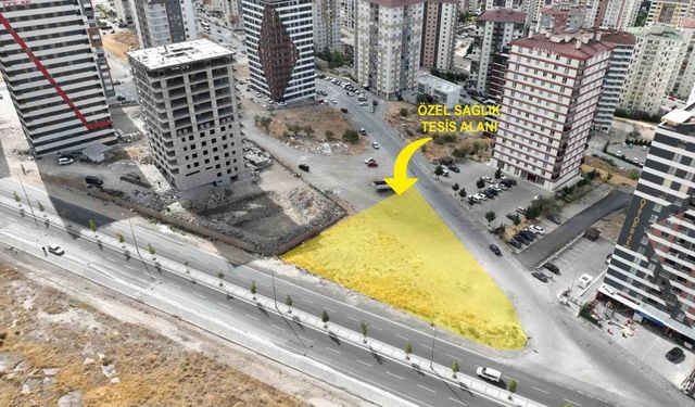 Talas’ta otel, sağlık tesisi ve ticari alanlar için geri sayım