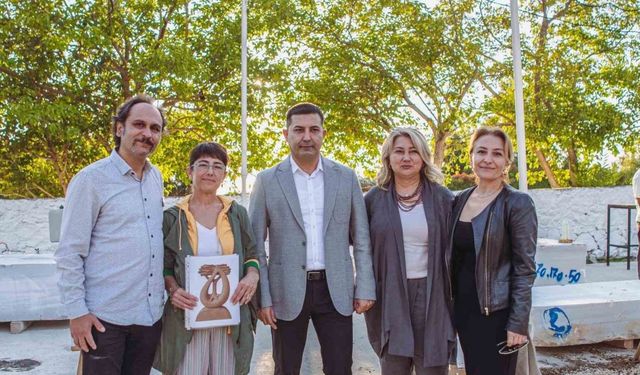 Uluslararası Kuşadası Neopolis Heykel Sempozyumu başladı