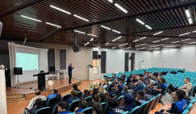 Zabıta personeline "İletişim Becerileri ve Öfke Kontrolü Eğitimi" verildi