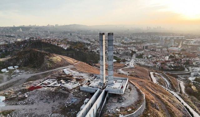 Ankara Hıdırlıktepe’de milyarlık anıt çürümeye terk edildi