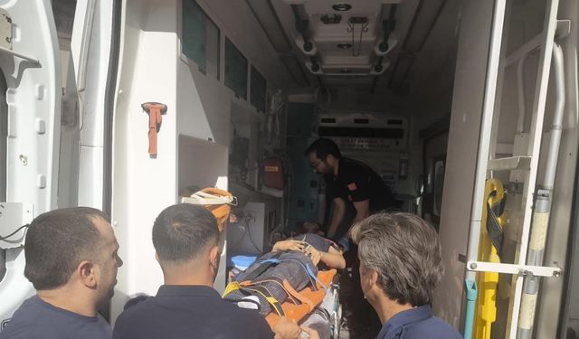 Asansör bakımı için gitmişti, halatla makaranın arasına ayağını sıkıştırdı