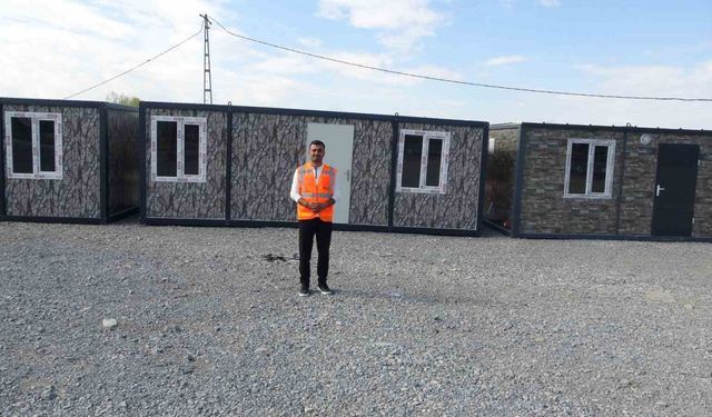 Barınmak için konteyner üretmek isterken seri üretime geçti