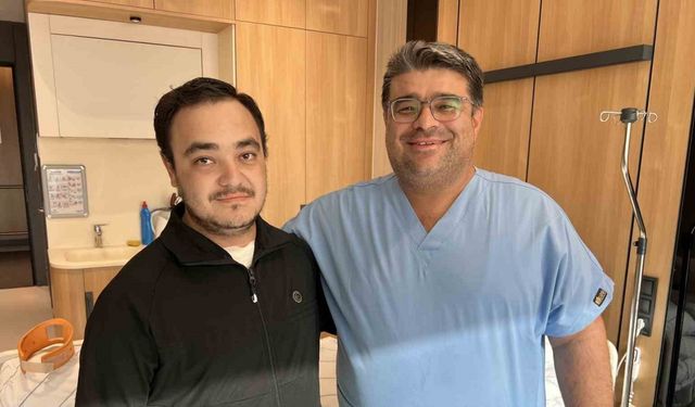Beyincik sarkması ameliyatı sonrası sağlığına kavuştu