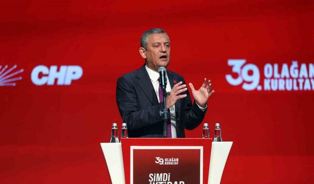 CHP Genel Başkanı Özel: "CHP bizi eskiye döndürmek isteyenlerden arınacak"