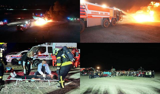 DHMİ’den nefes kesen tatbikat: Uçak kazası ve arsenik alarmı