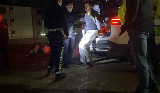 Dur ihtarına uymadı, inşaat alanında yakalandı