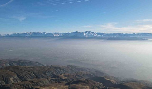 Erzincan’da kış masalı: Kar, güneş ve sis şehri kartpostala çevirdi