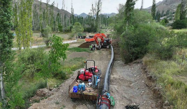 Erzurum’da 6 bin 860 dekar arazi modern sulamaya kavuşuyor