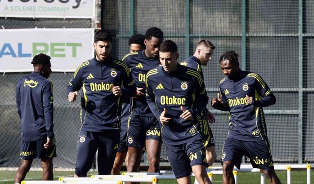 Fenerbahçe, Ferencvaros maçının hazırlıklarını sürdürdü