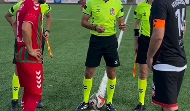 Hakemin nezaketi maçı gölgede bıraktı