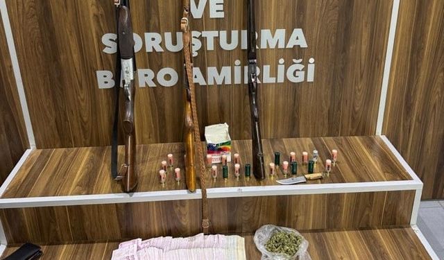 Hayvan damına uyuşturucu baskını: 2’si satıcı 3 şüpheli yakalandı