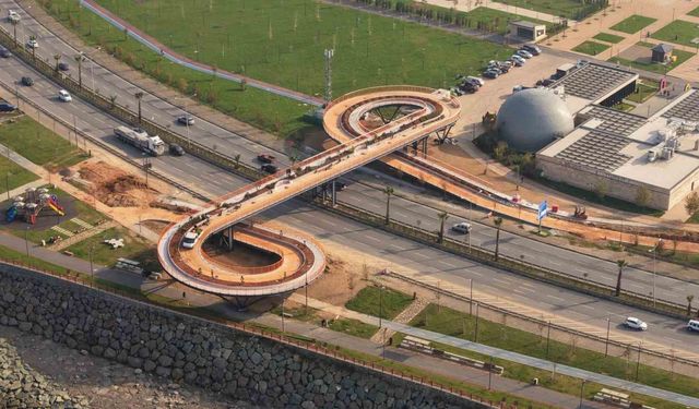 Karadeniz’in ilk ekolojik üst geçidi ilgi çekiyor