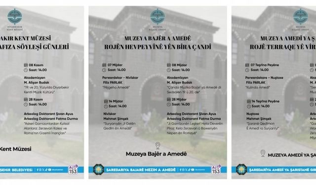 Kent Müzesinde ’kültürel hafıza söyleşileri’ gerçekleştirilecek