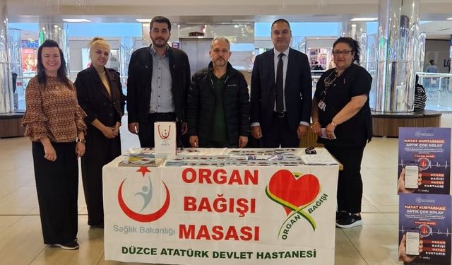 Organ bağışı haftasında farkındalık artıyor