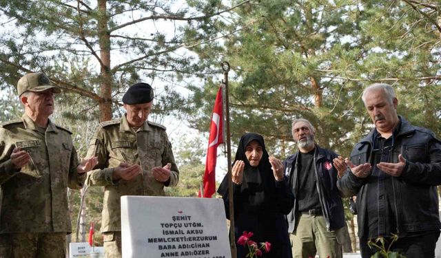 Şehidin silah arkadaşlarının 34 yıllık örnek vefası