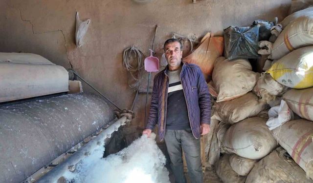 Tiftik atölyesini yün atölyesine çeviren usta, 30 yıldır Siirt halkına yün açıyor