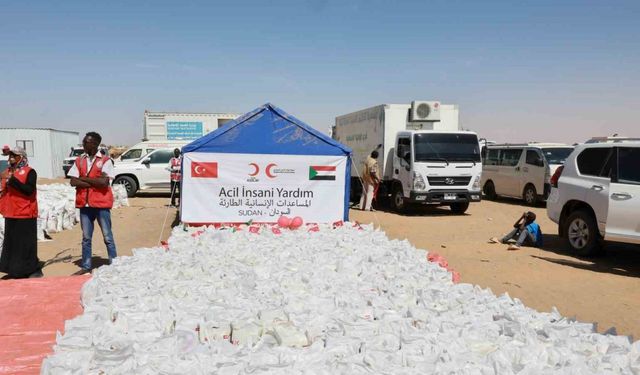 Türk Kızılay’dan Sudan’a yardım eli