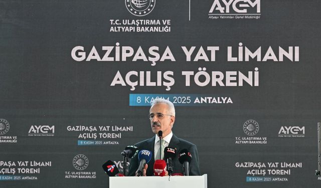 Bakan Uraloğlu: "Antalya-Mersin Bölünmüş Yol Projesinde 440 kilometrenin 400 kilometresini bitirdik"