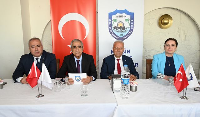 Mersin ESOB 2025 yılı değerlendime toplatısını yaptı